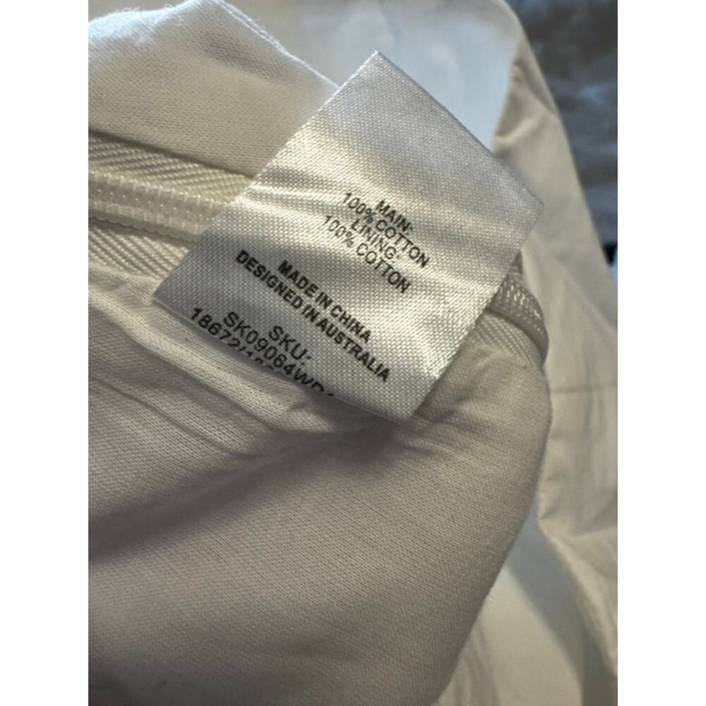 Meshki Autumn White Maxi Skirt 100% Cotton S - Picture 6 of 7